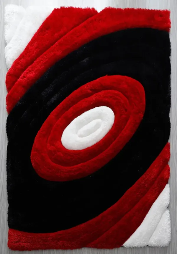 Circles 5' x 7' Area Rug