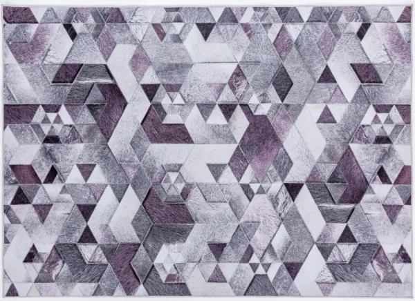 Layton 5' x 7' Area Rug - Purple