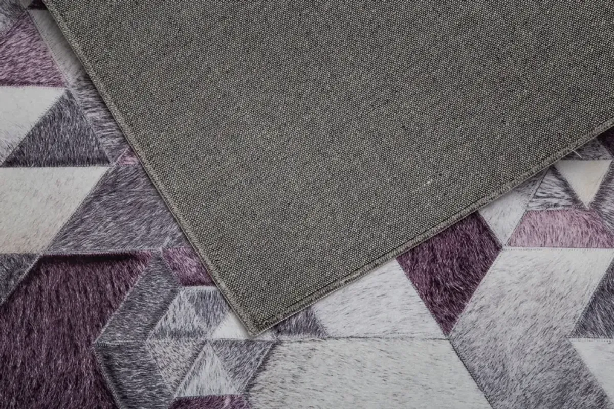 Layton 5' x 7' Area Rug - Purple