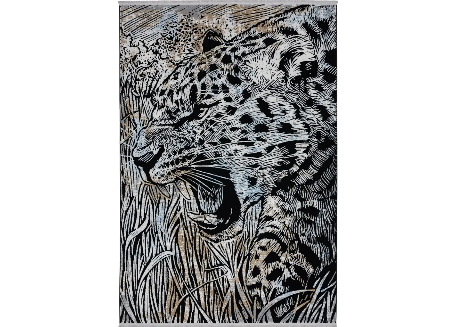 Tiger 5' x 8' Area Rug – Multi