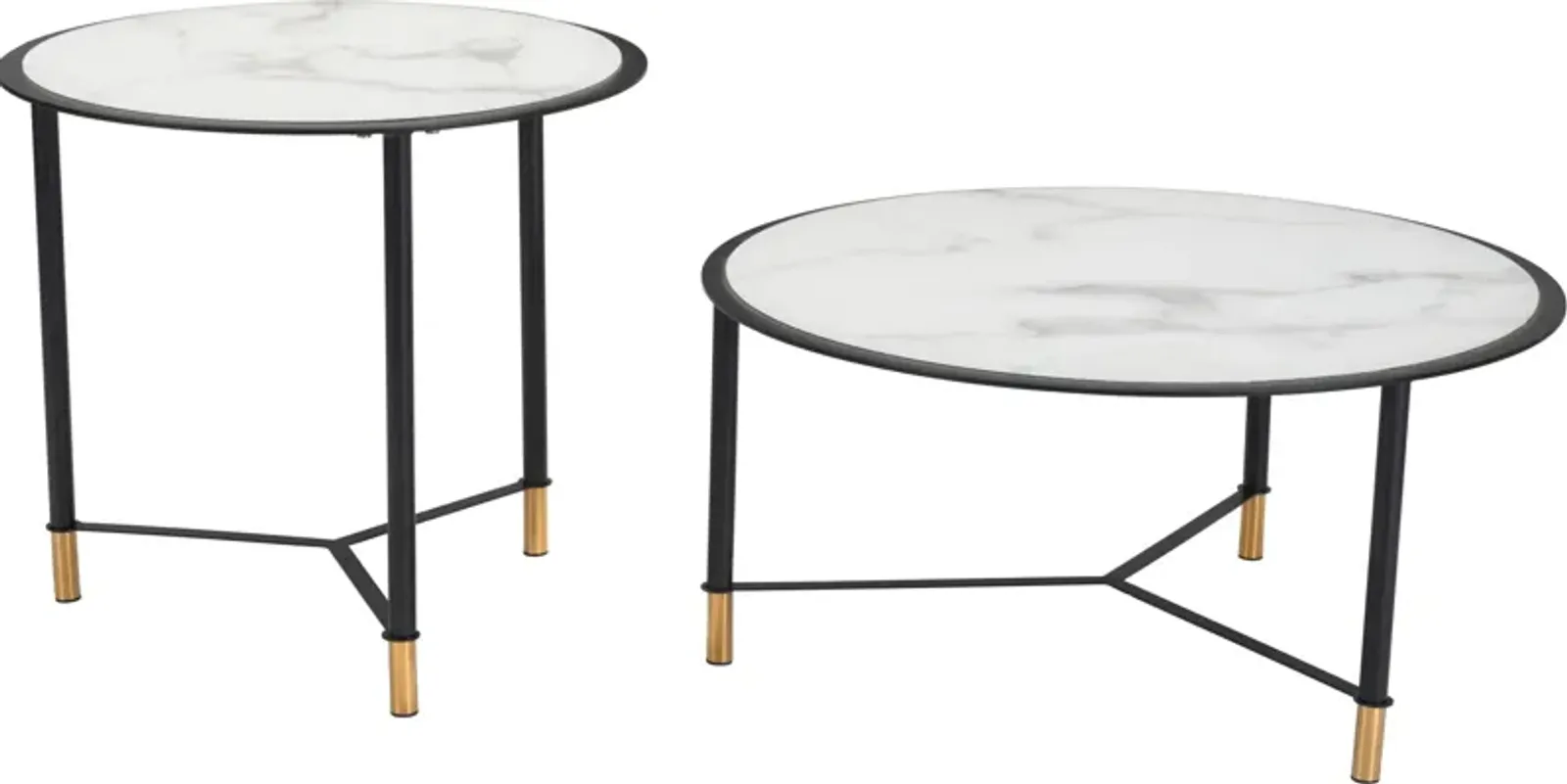 Trelly Set Of 2 Coffee Tables