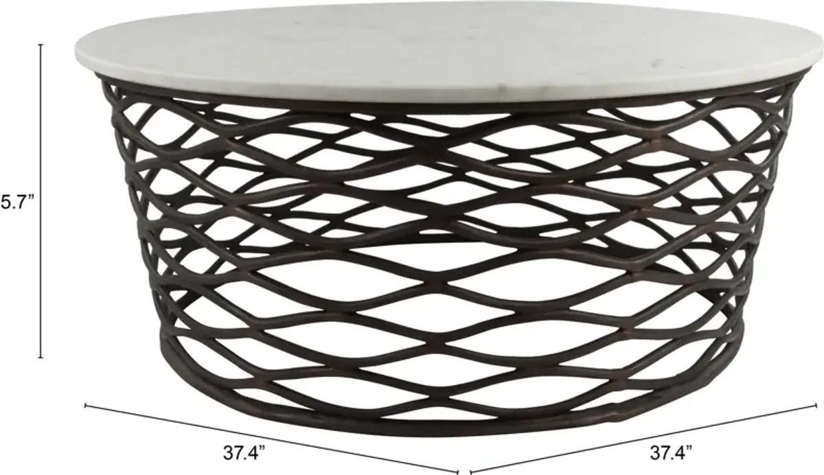 Dillie Round Coffee Table