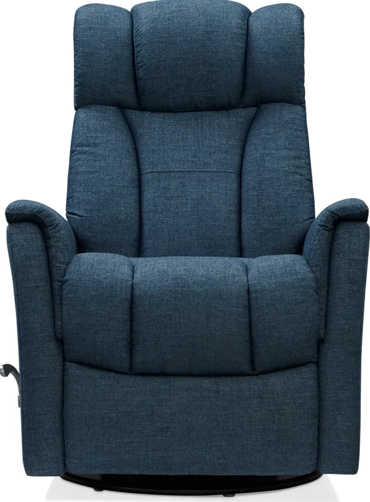 Saxton Swivel Manual Recliner - Blue