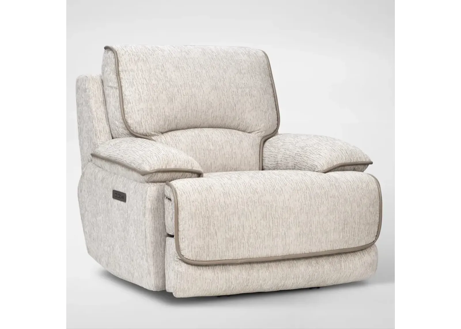 Olsen Dual-Power Recliner - Dove