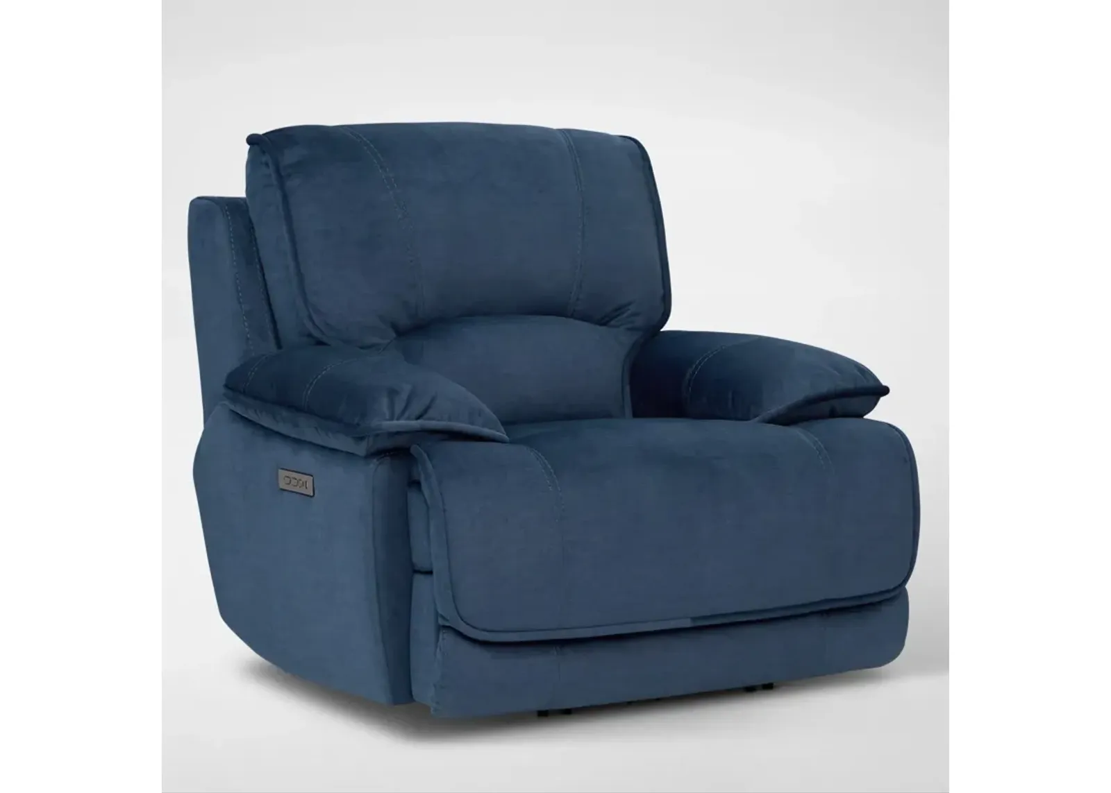 Olsen Dual-Power Recliner - Indigo