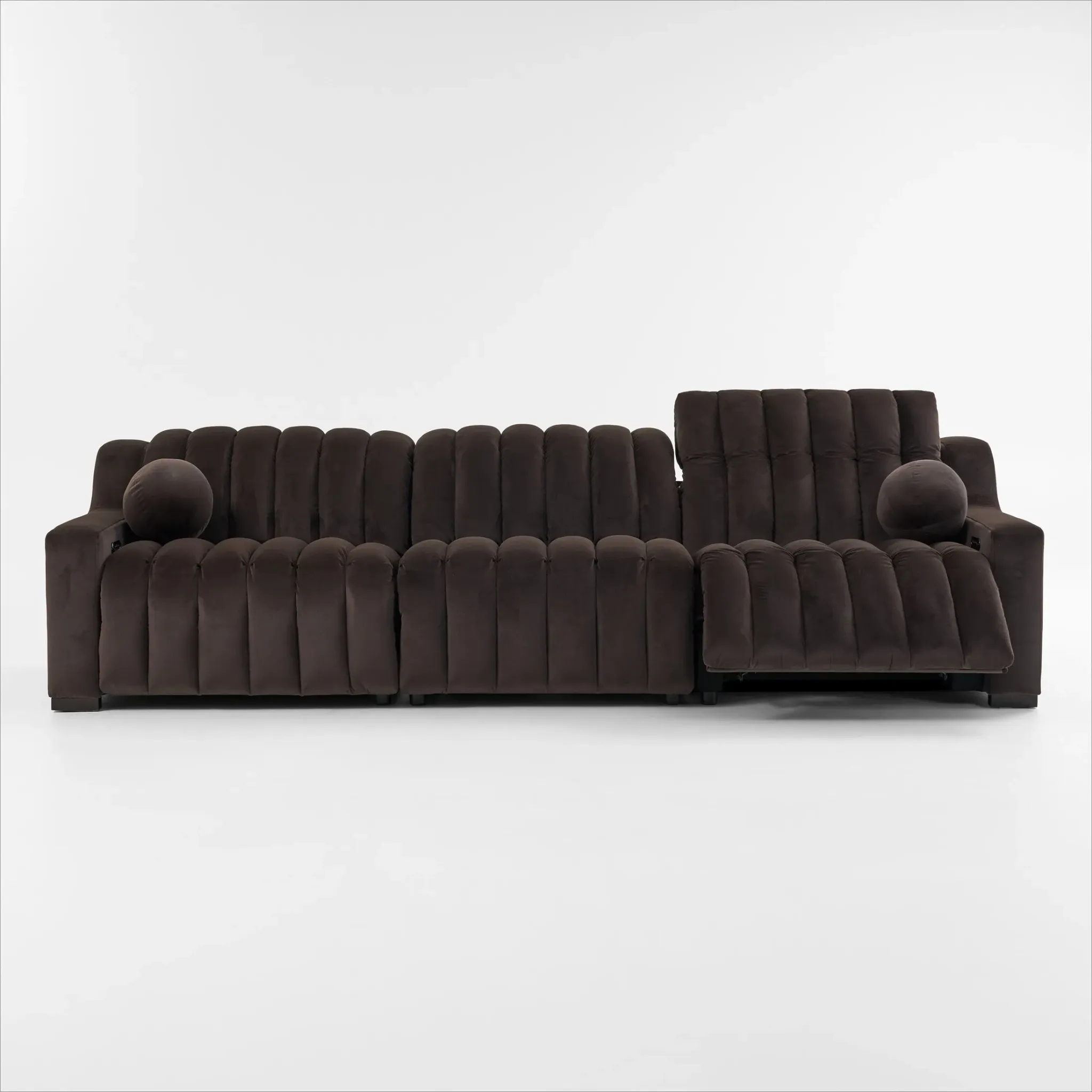 Coco 3-Piece Dual-Power Sofa | Furniture.com