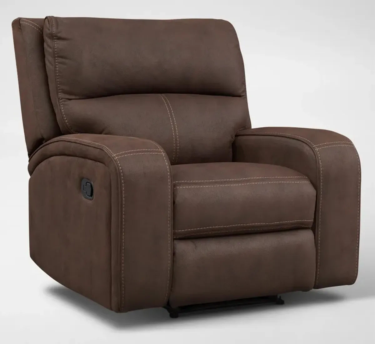 Burke Manual Recliner - Brown