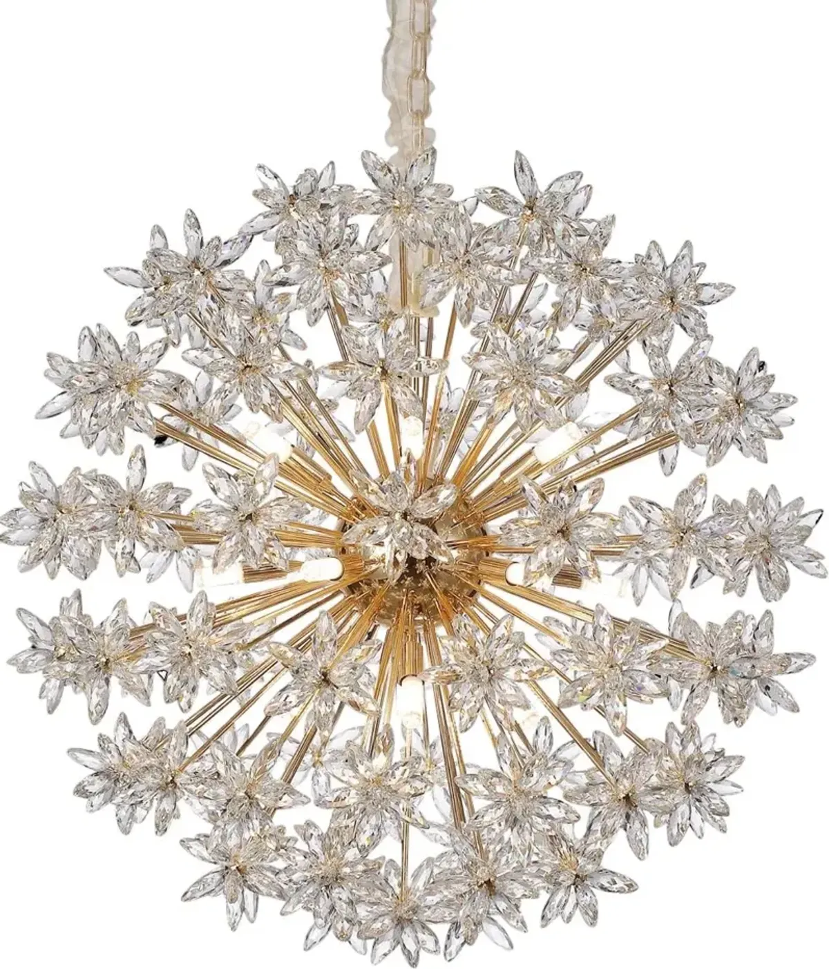 Bouquet 18-Light Round Chandelier by Michael Amini