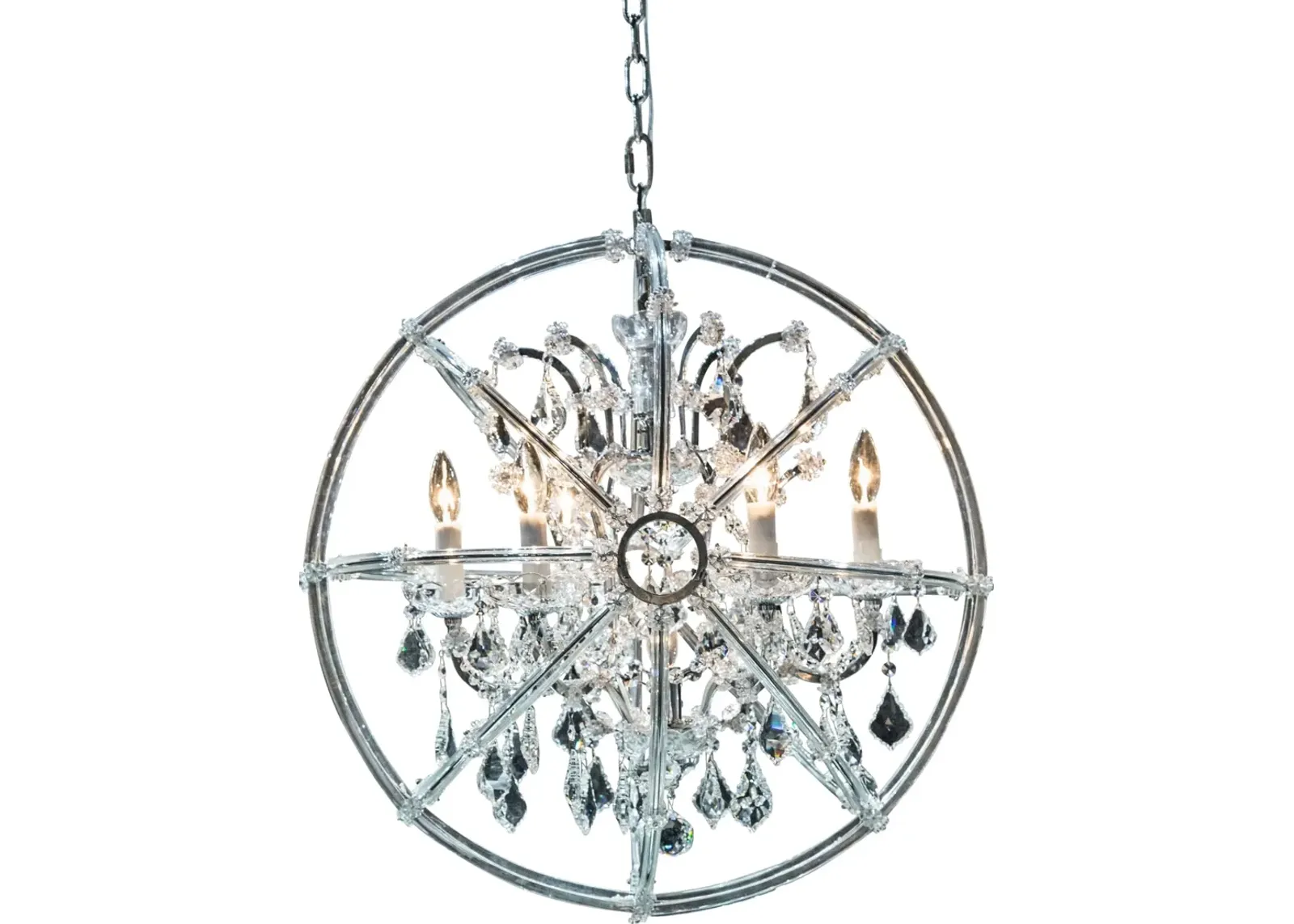 Pena 6-Light Chandelier by Michael Amini