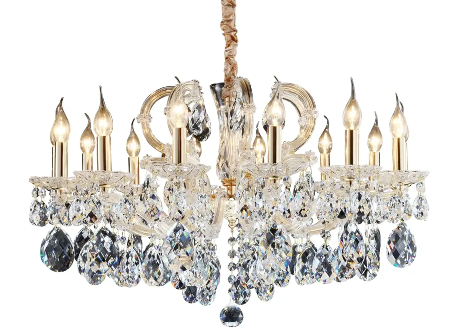 Portola II 14-Light Chandelier by Michael Amini