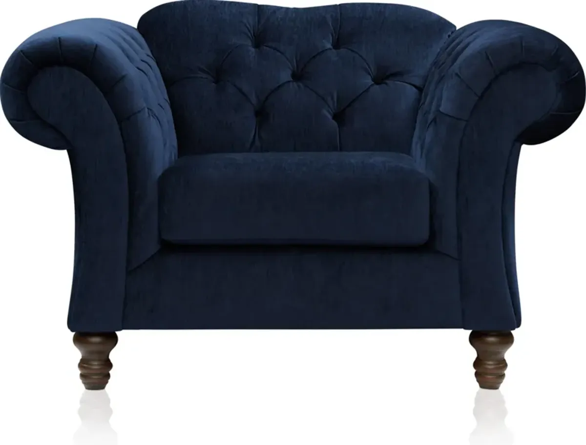 Leah Chair - Navy