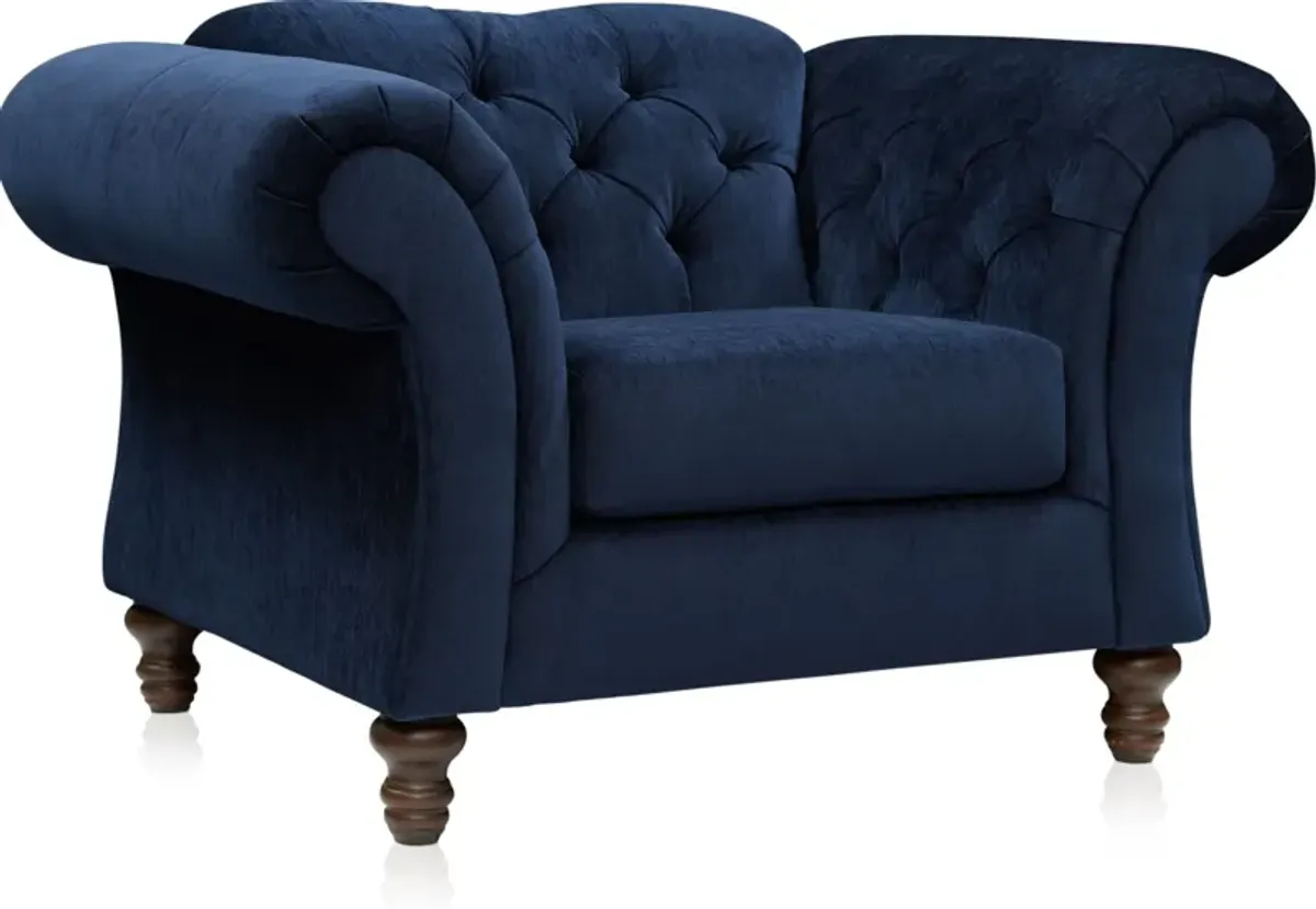 Leah Chair - Navy