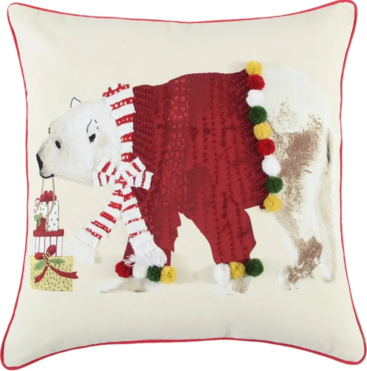 Polar Bear 20" X 20" Pillow