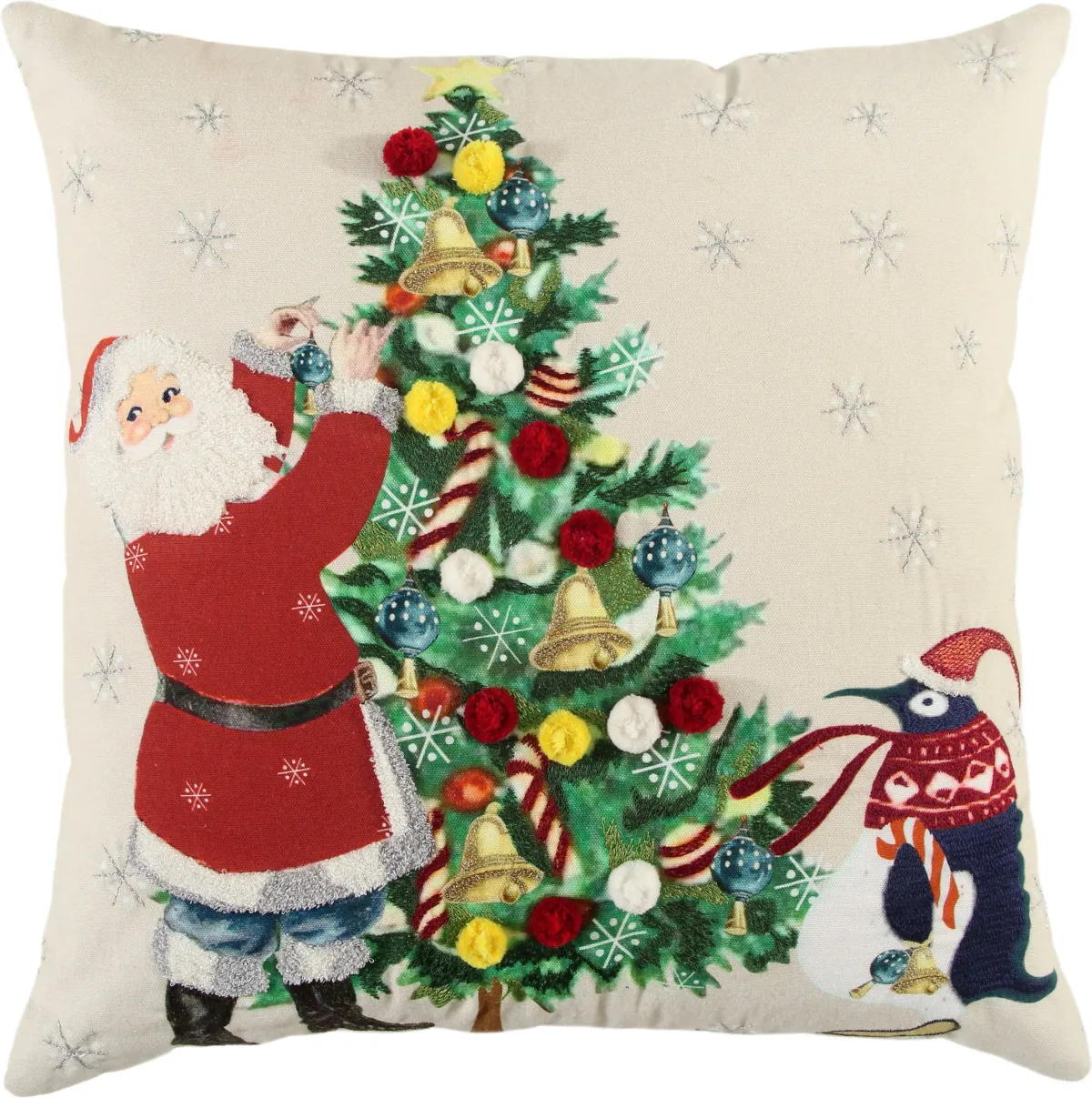 North Pole Tree 20" x 20" Pillow