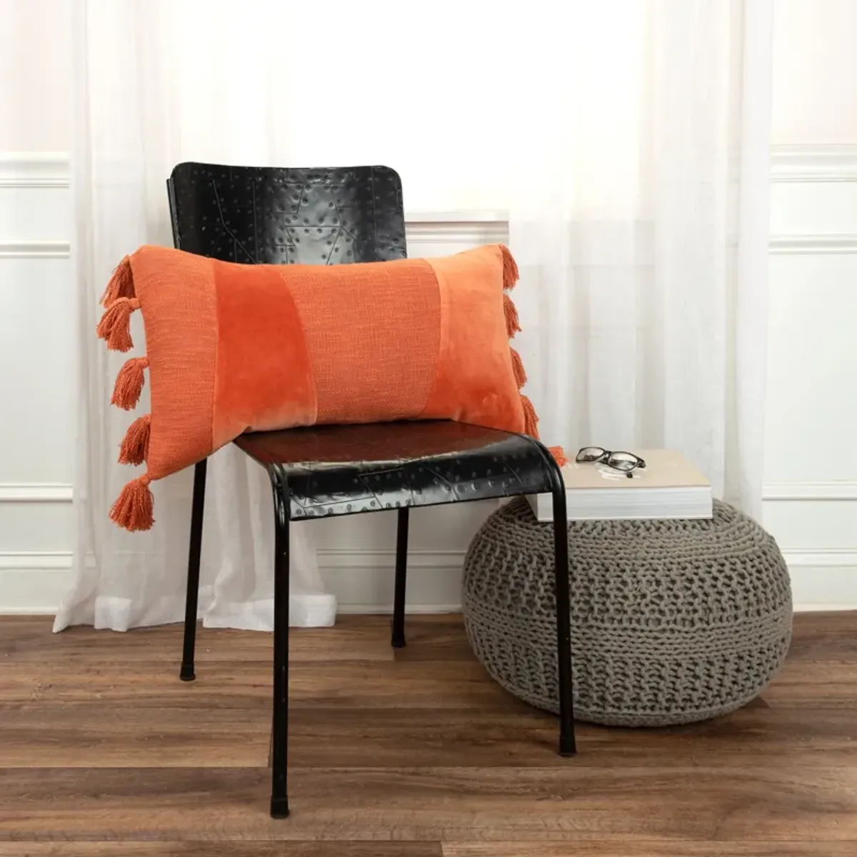 Annabelle 14" X 26" Pillow - Orange