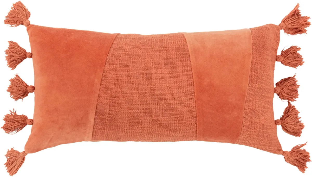Annabelle 14" X 26" Pillow - Orange