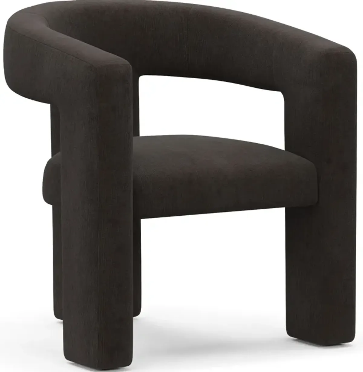 Rooney Accent Chair - Dark Brown