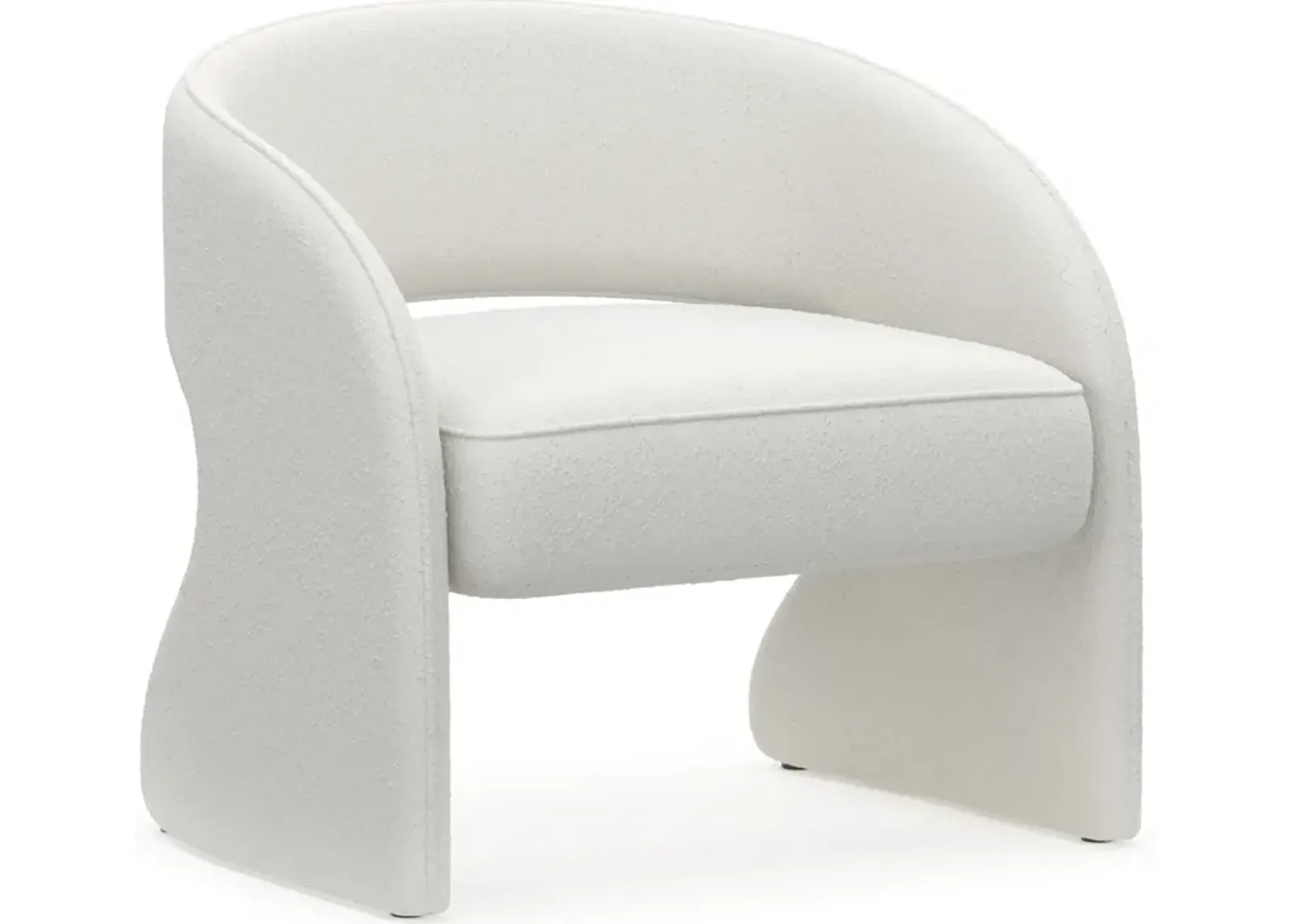 Shay Accent Chair - Snow