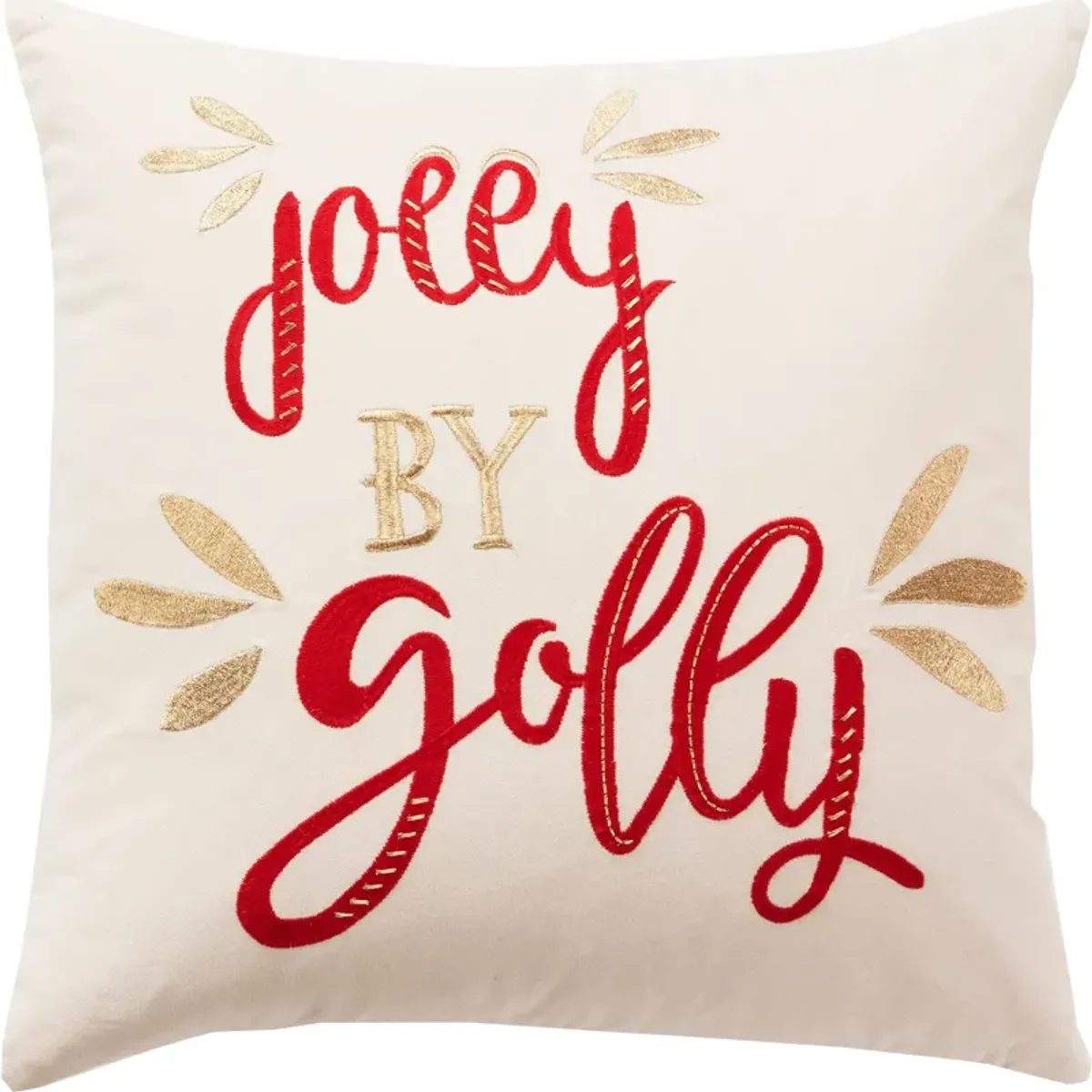 Jolly By Golly 20"x20" Pillow