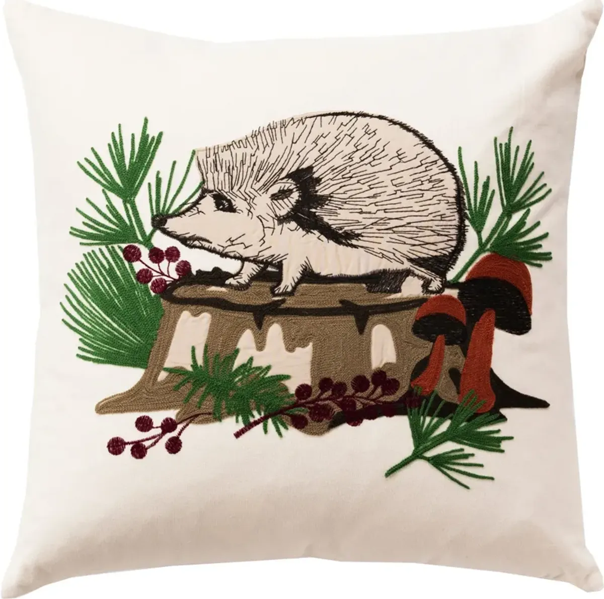 Hedgehog 20"x20" Pillow