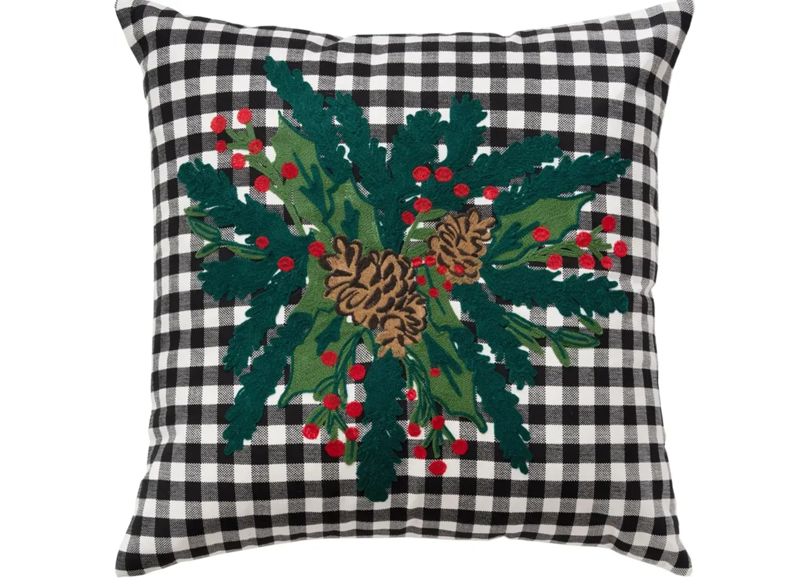 Pine and Holly 20"x20" Pillow