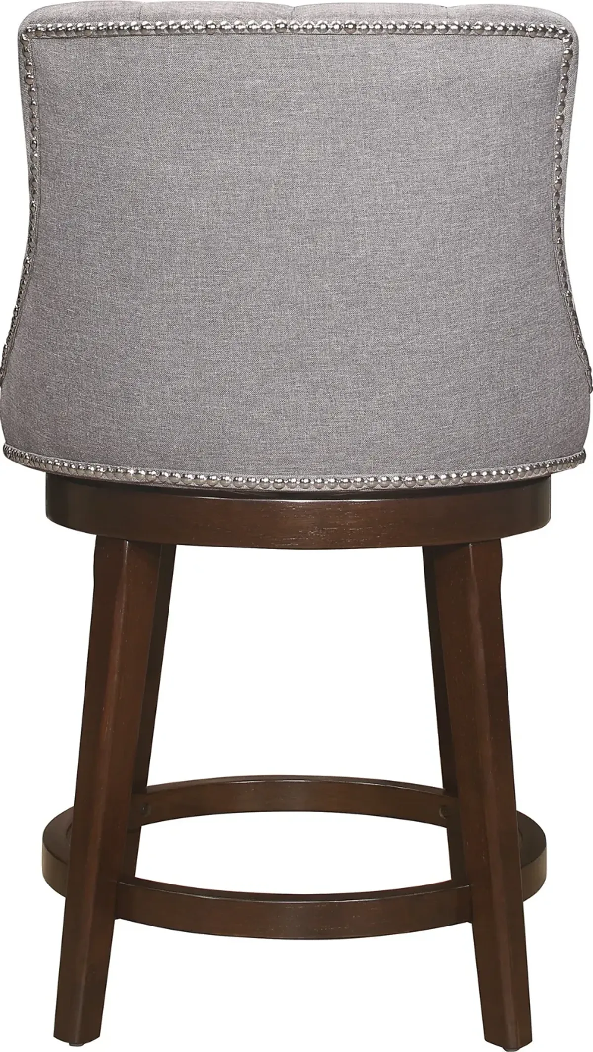 Rickton Swivel Counter-Height Stool - Gray