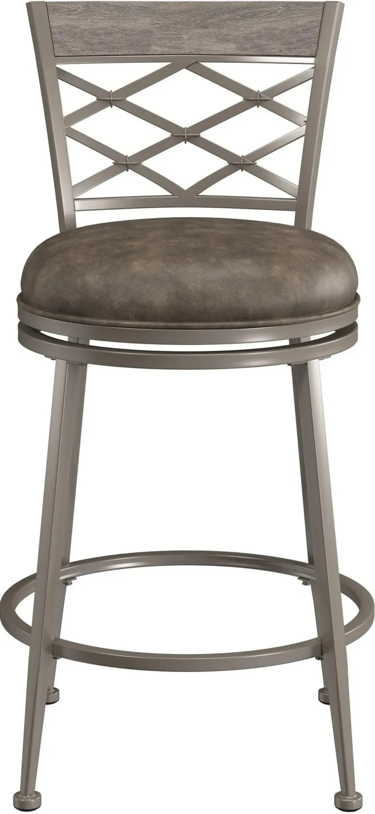 Crisley Swivel Counter-Height Stool