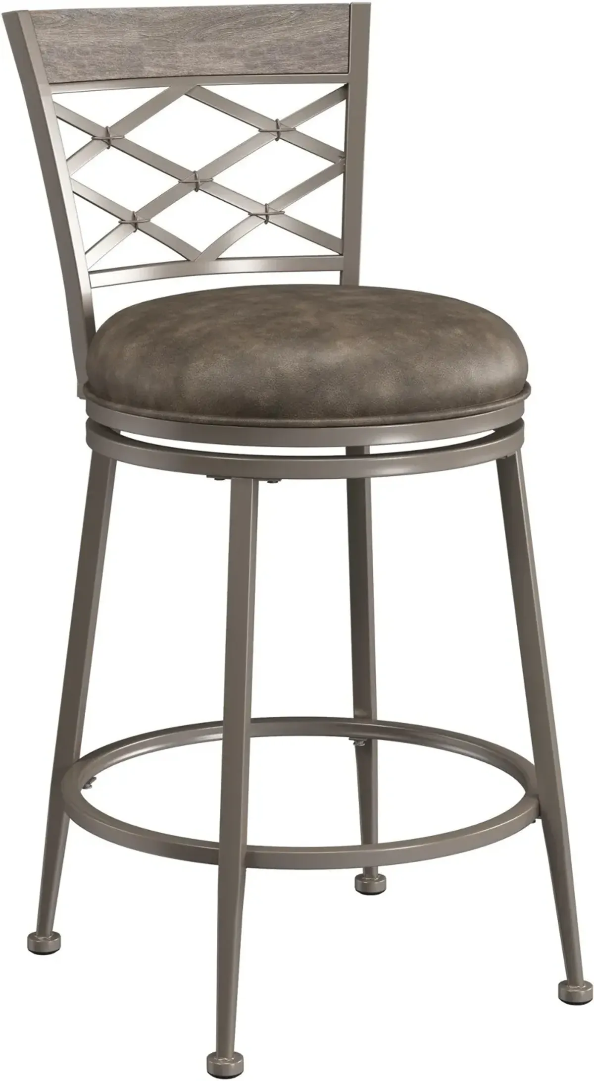 Crisley Swivel Counter-Height Stool