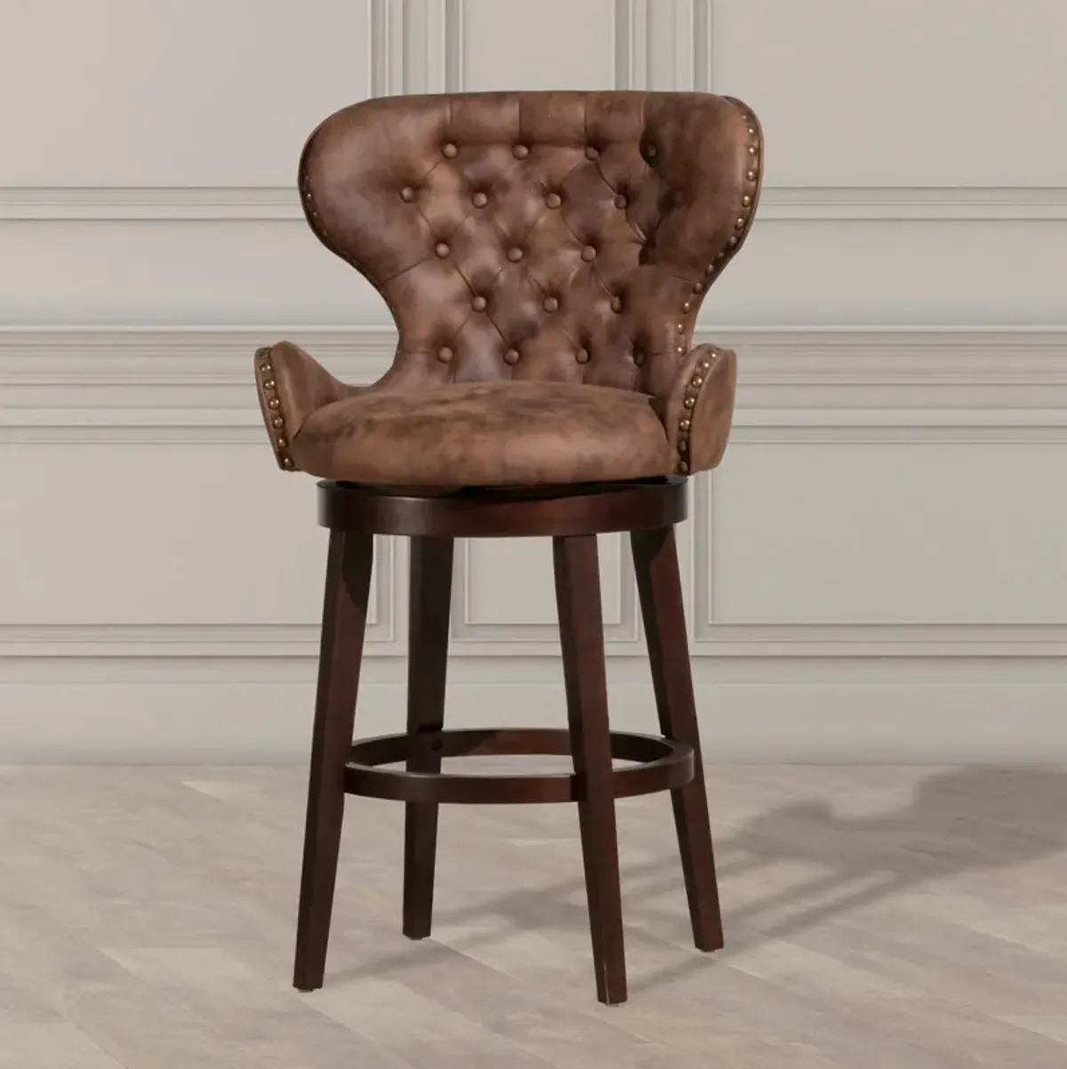 Rudy Swivel Counter-Height Stool