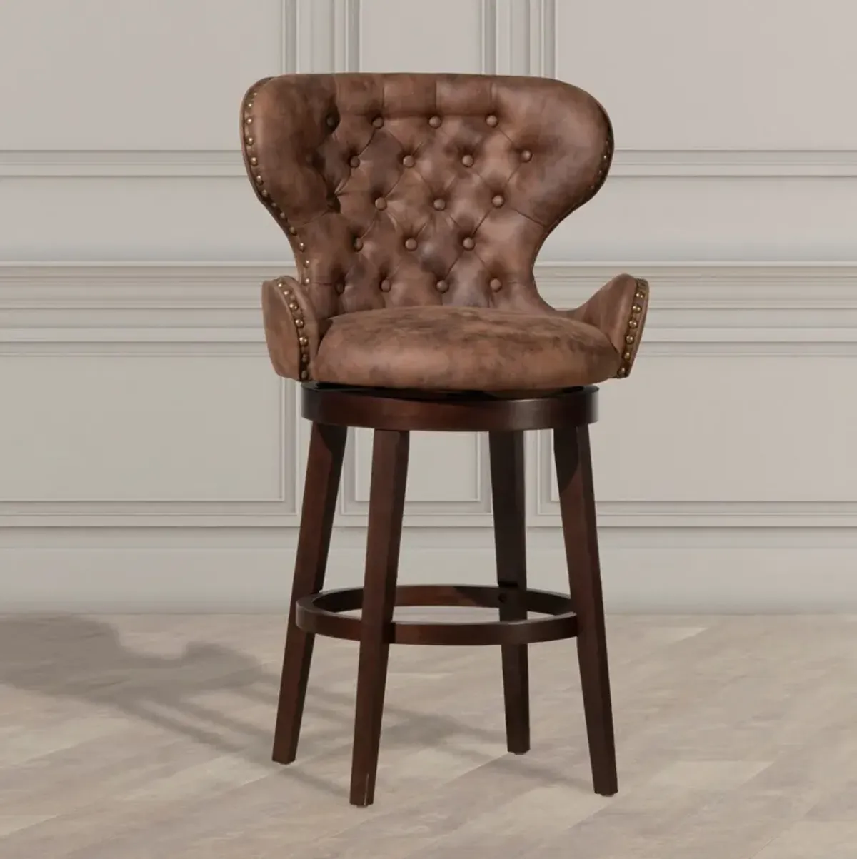 Rudy Swivel Bar Stool