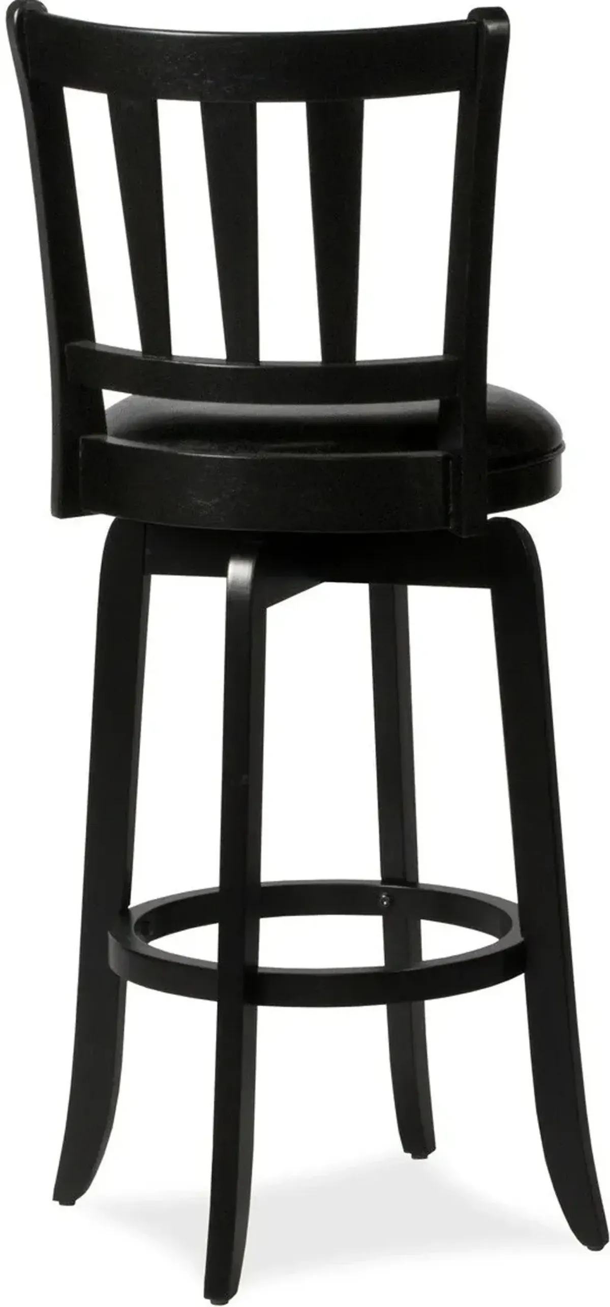 Berger Swivel Bar Stool - Black