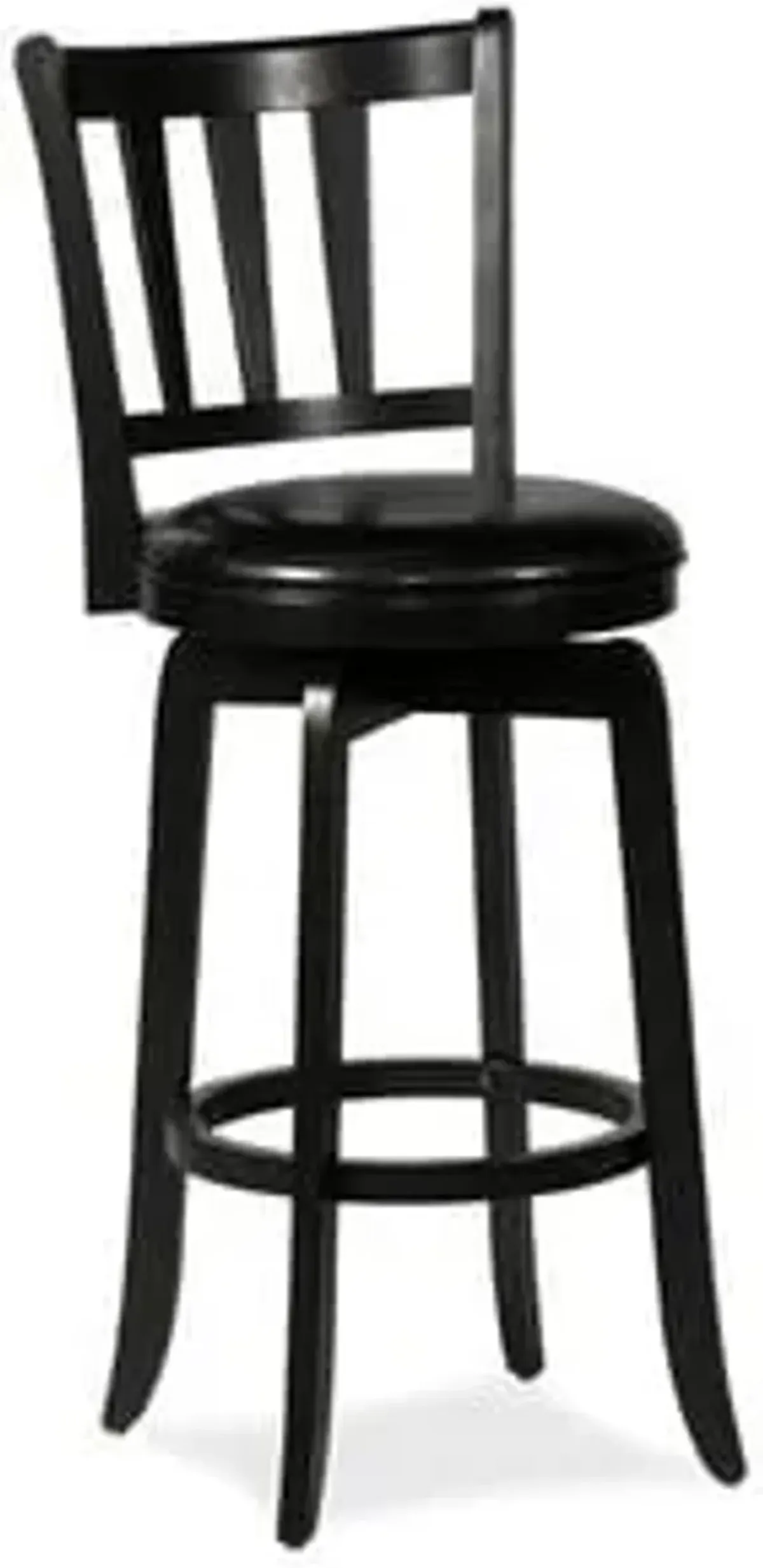 Berger Swivel Bar Stool - Black