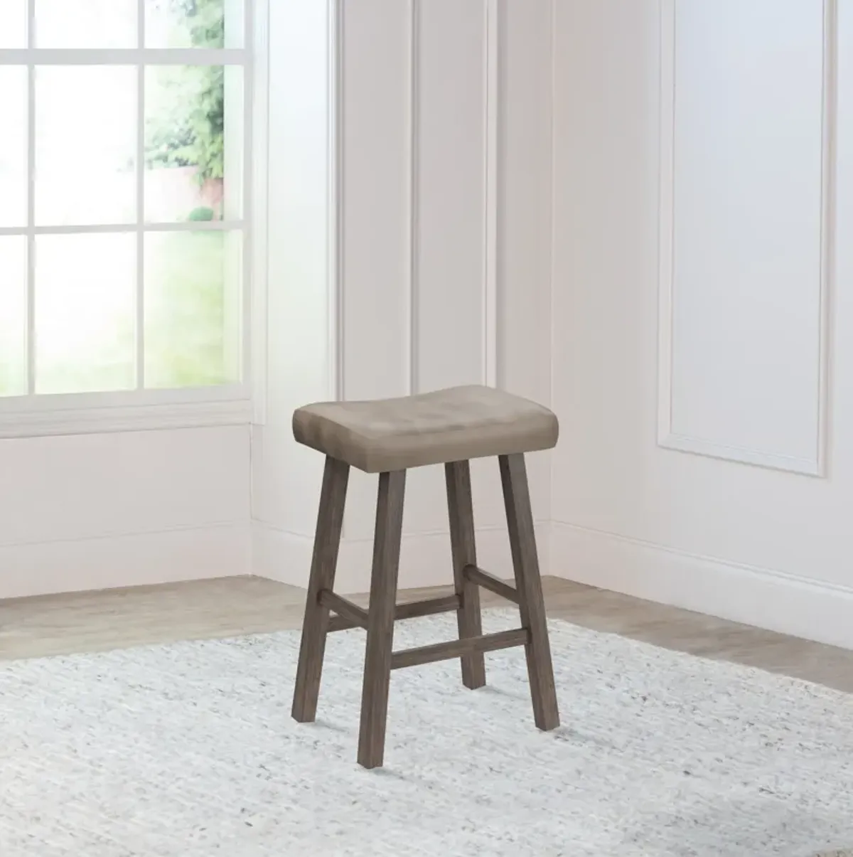 Leana Backless Counter-Height Stool