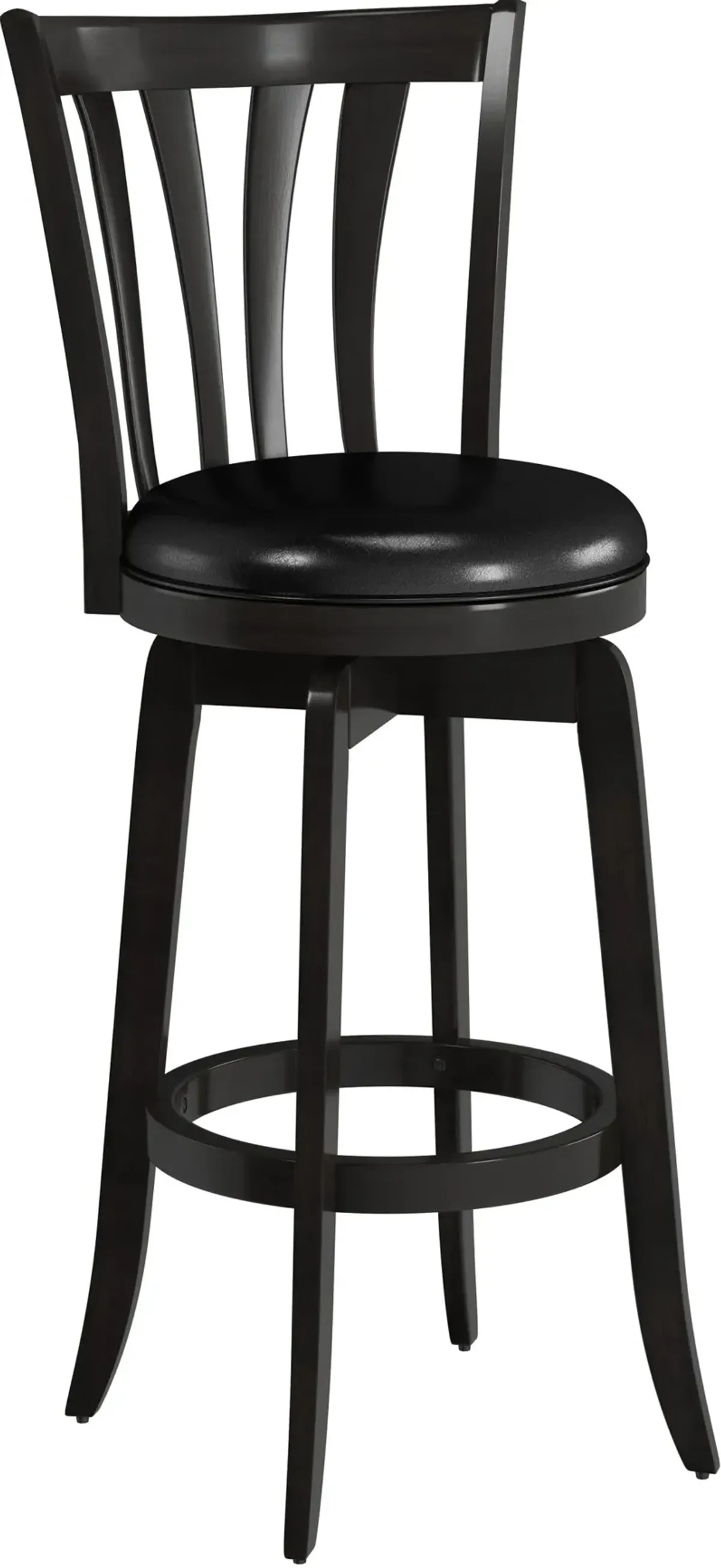 Roberta Swivel Bar Stool - Black