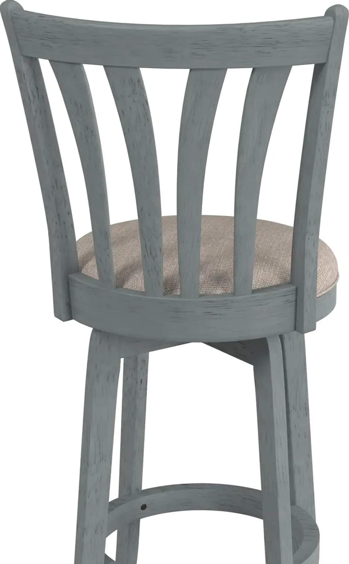 Roberta Swivel Bar Stool-  Blue