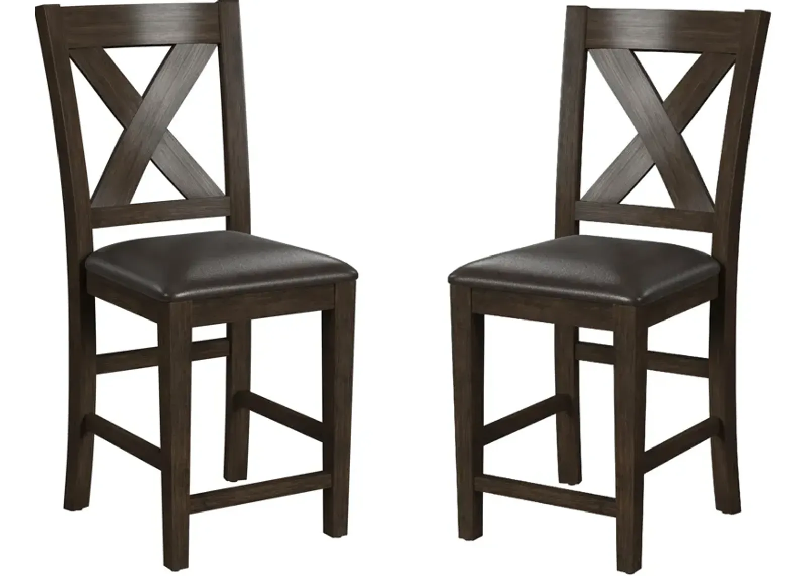 Werner Set Of 2 Counter-Height Stools