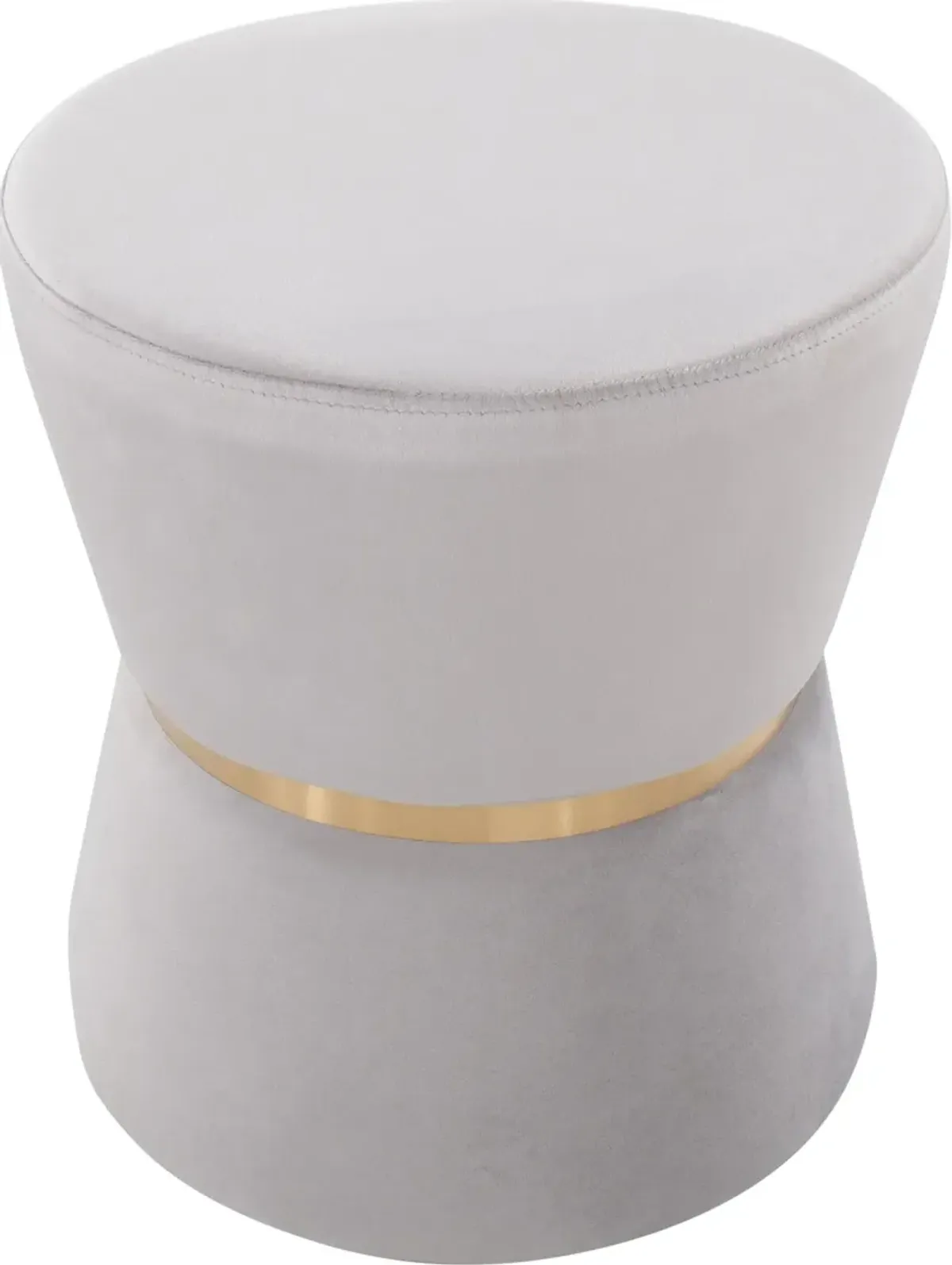 Avila Ottoman - Gold/Gray