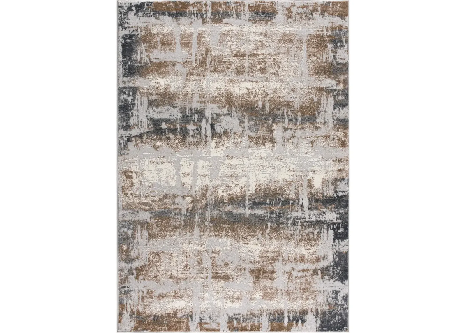 Davide 5' x 8' Area Rug - Gray/Beige