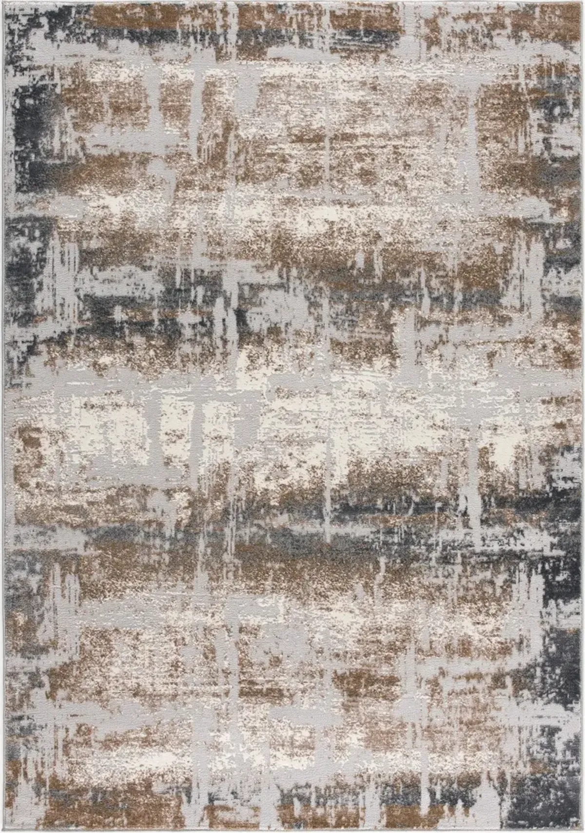 Davide 5' x 8' Area Rug - Gray/Beige