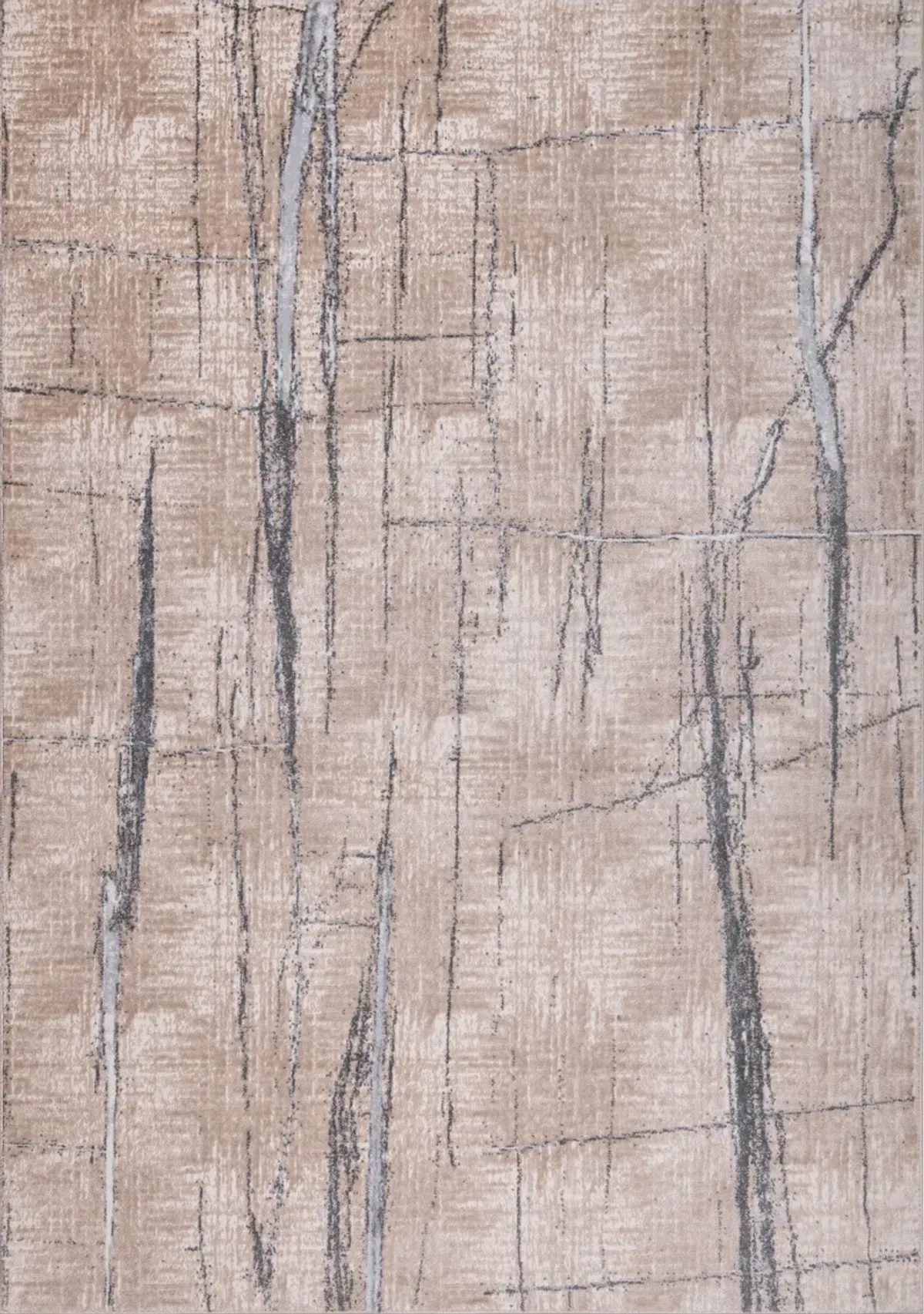 Davide 6' x 9' Area Rug - Beige/Gray