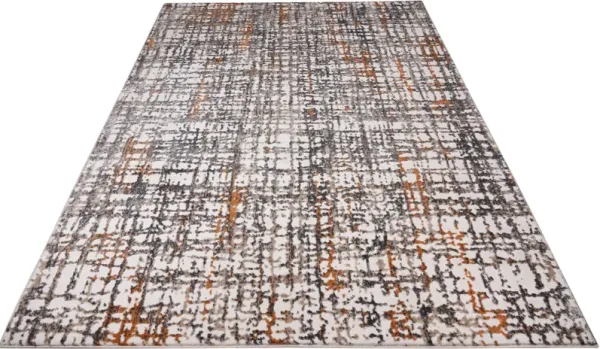 Beckford 5' x 8' Area Rug - Beige/Gray