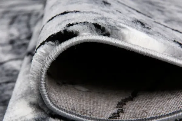 Dami 8' x 11' Area Rug - Gray/Black