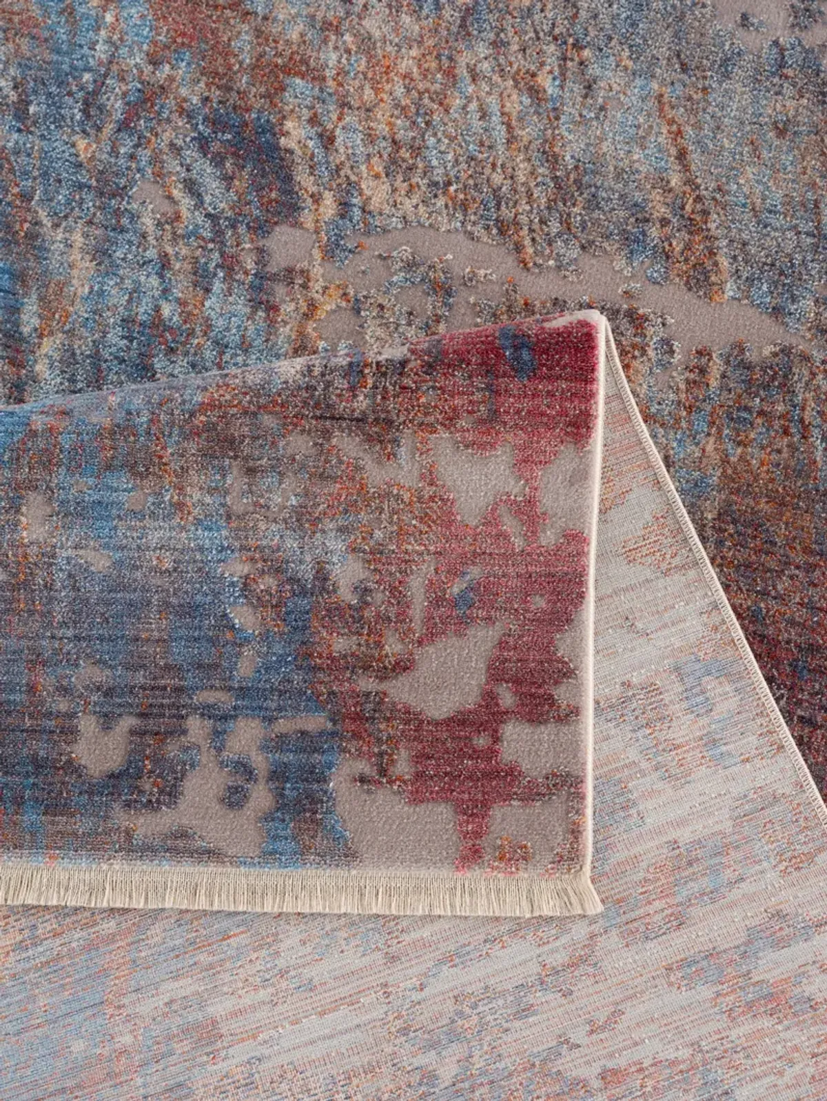 Tasha  5' x 8' Area Rug - Blue