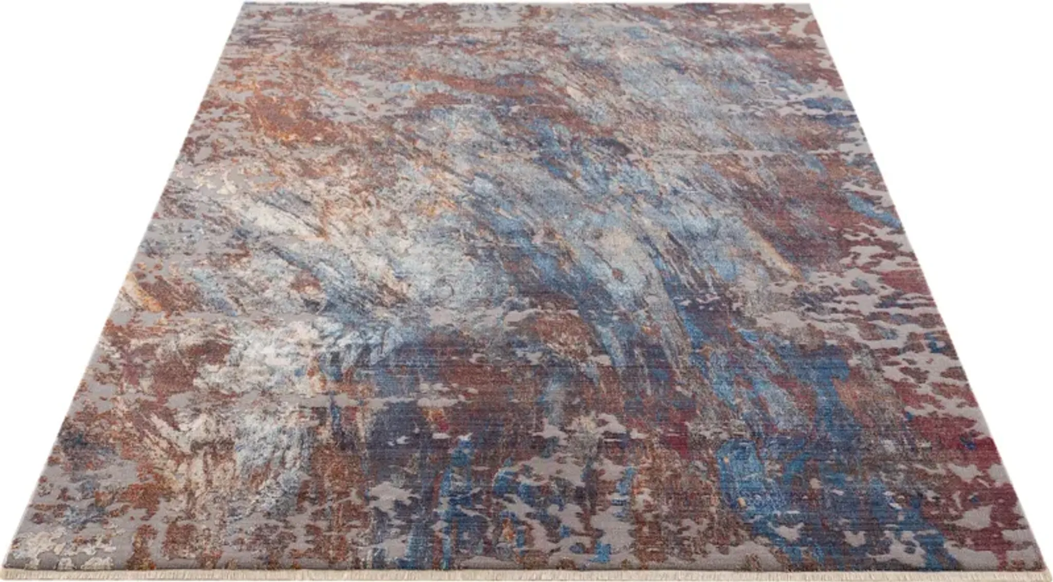 Tasha 8' x 11' Area Rug - Blue | Furniture.com