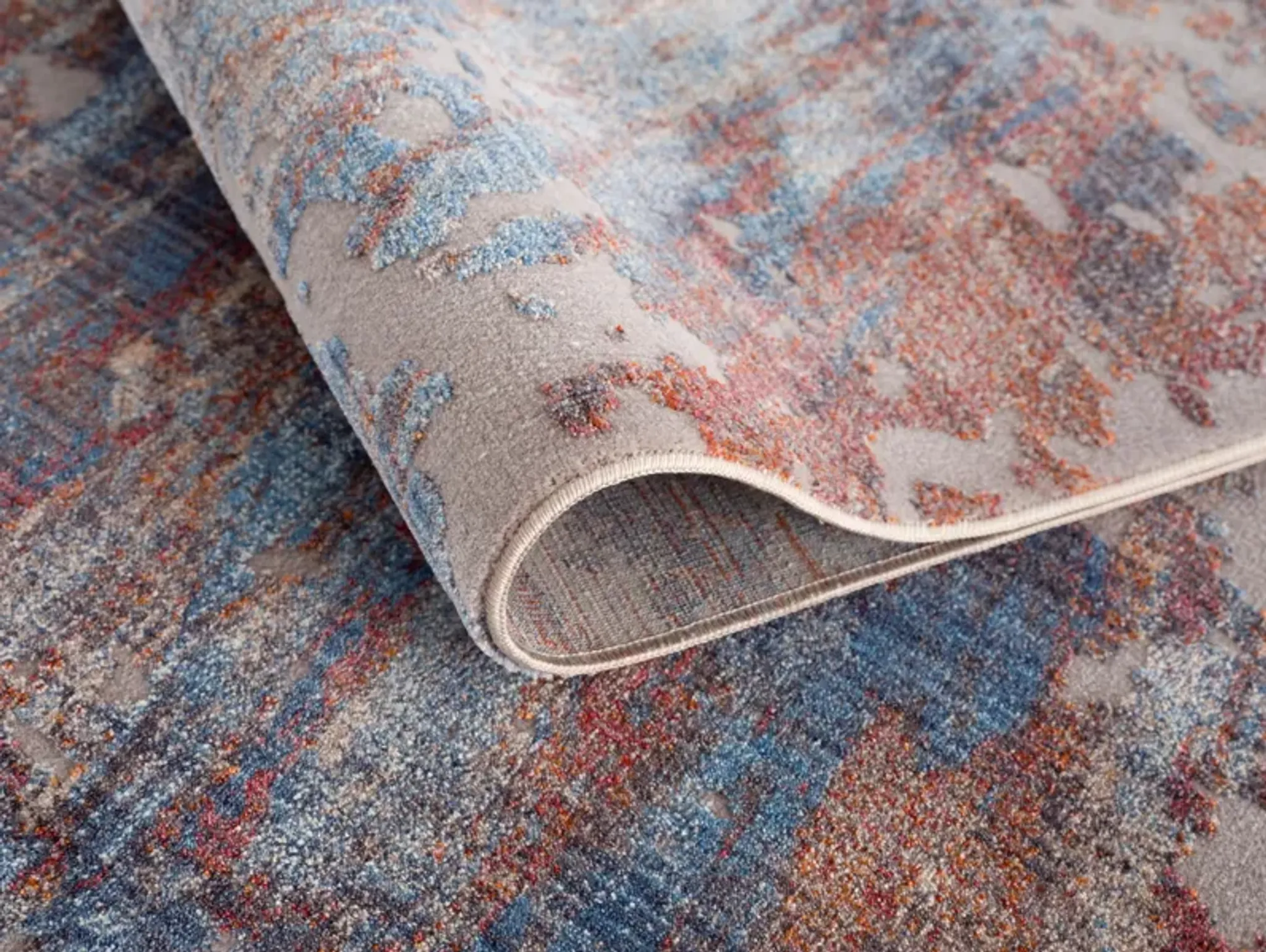 Tasha 8' x 11' Area Rug - Blue | Furniture.com