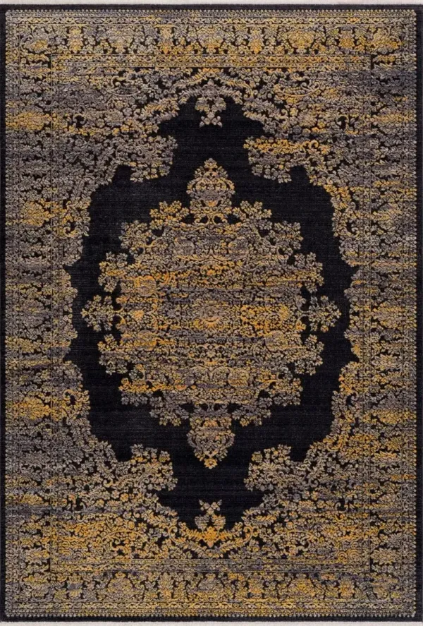 Liam 5' x 8' Area Rug - Yellow