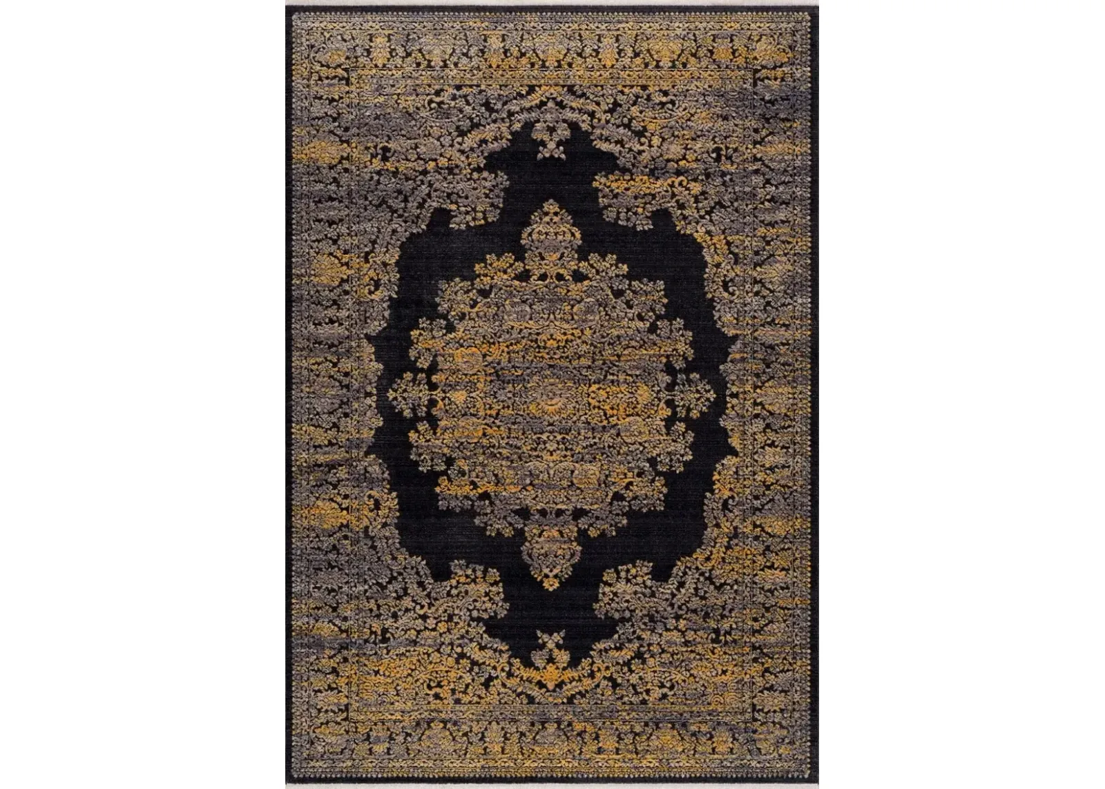 Liam 8' x 10 Area Rug -  Yellow