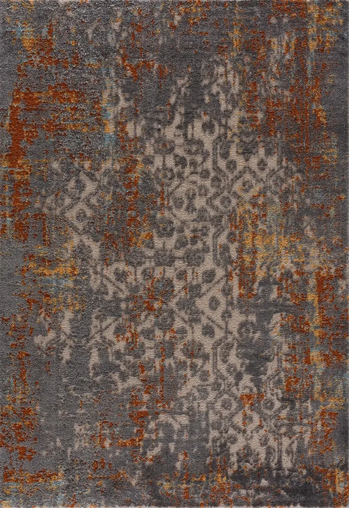 Paige 5' x 8' Area Rug -  Orange