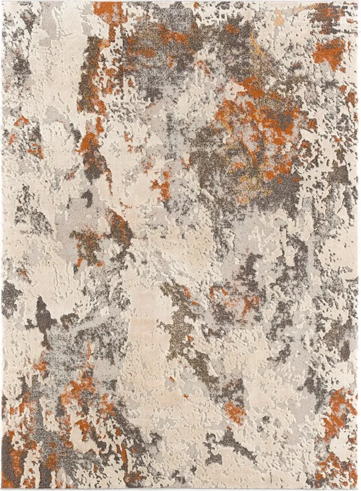 Lambert 5' x 8' Area Rug -  Orange