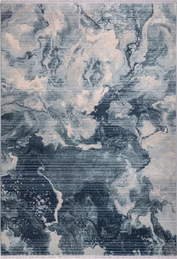 Danica 8' x 11' Area Rug - Blue/Gray